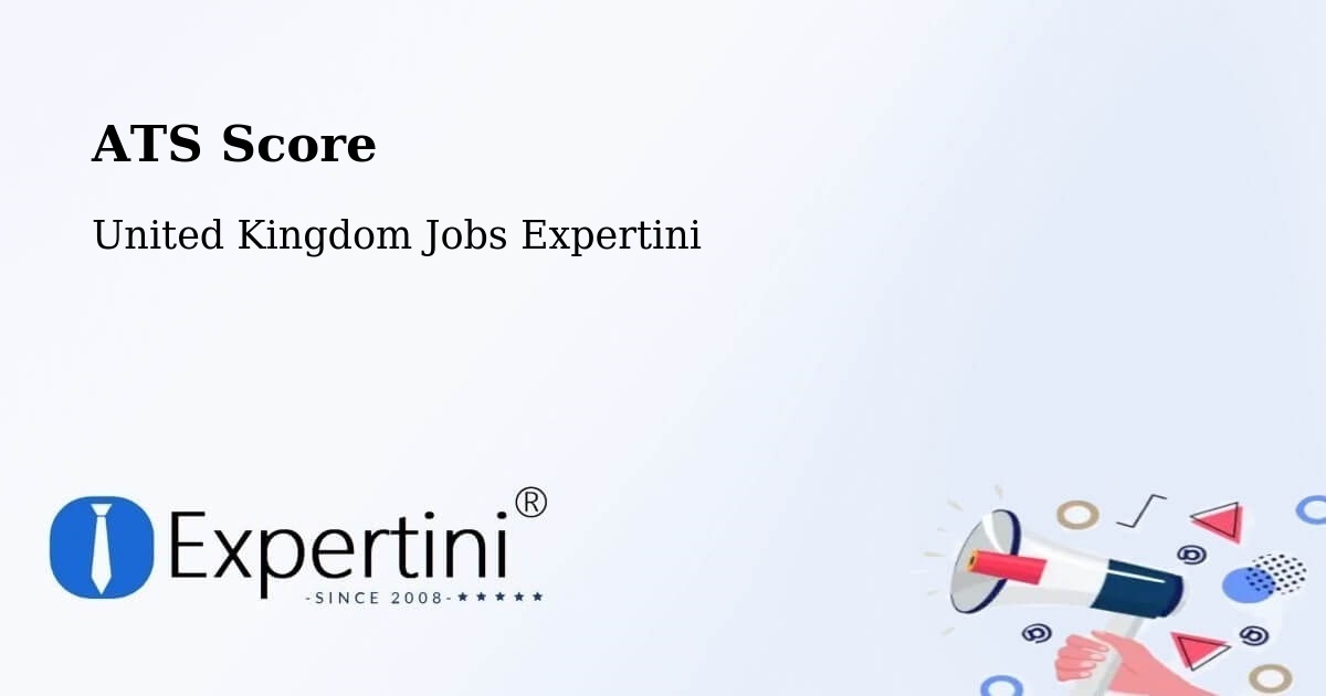Resume ATS Score & Job Description Match Tool – Clevedon - United Kingdom Jobs Expertini